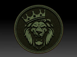 lion king ring 3D Print Model
