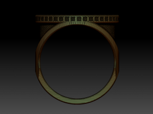 lion king ring Model Cetak 3D