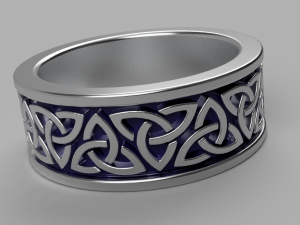 celtic ring Model Cetak 3D
