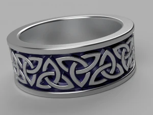Keltischer Ring 3D Druckmodell