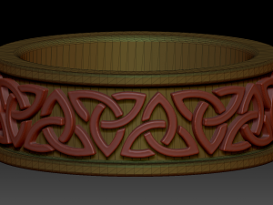 celtic ring 3D 프린트 모델