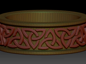celtic ring 3D Print Model