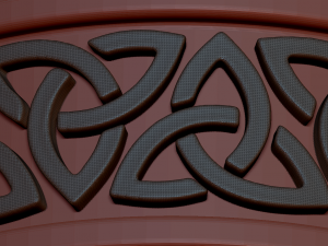 celtic ring 3D 프린트 모델