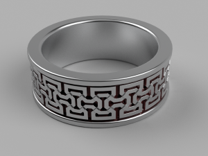 celtic ring 2 3D Model