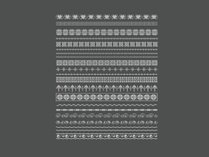 ornament collection 4 3D Model