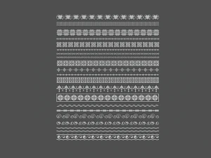 ornament collection 4 3D Model