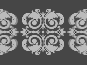 ornament collection 4 3D Model