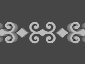 ornament collection 4 3D Model