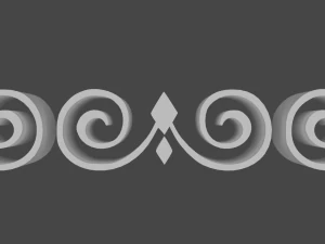ornament collection 4 3D Model