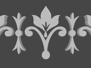 ornament collection 4 3D Model