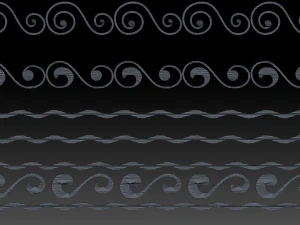 ornament collection 4 3D Model