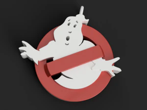 colar dos ca&ccedil;a-fantasmas Modelo de Impressão 3D