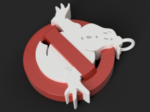 ghostbusters necklace 3D प्रिंट मॉडल