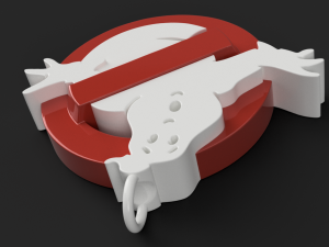 ghostbusters necklace 3D प्रिंट मॉडल