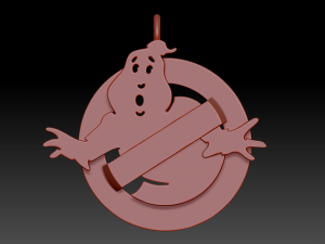 ghostbusters necklace 3D प्रिंट मॉडल