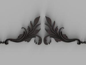 ornament collection 6 3D 모델