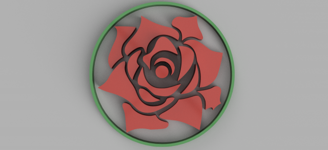 rose model 2 3D Модель .c4d .max .obj .3ds .fbx .stl .blend 