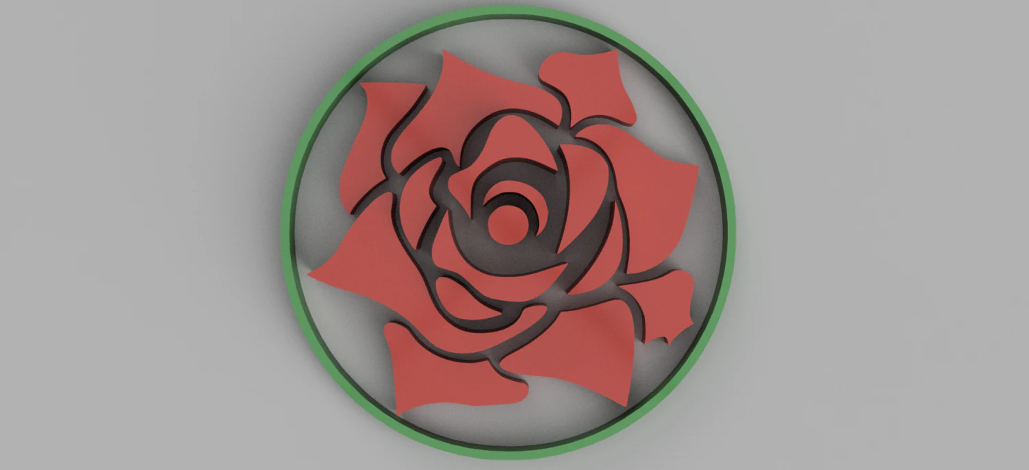 rose model 2 3D Model .c4d .max .obj .3ds .fbx .stl .blend 