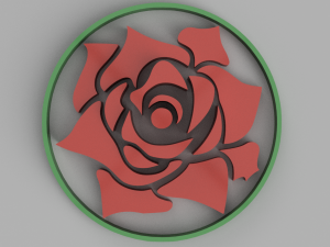 rose model 2 3D Model