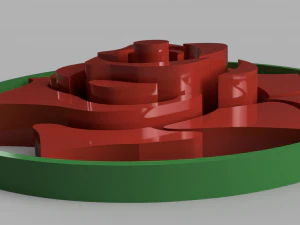 rose model 2 3D Model