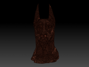doberman cnc Modelo 3D