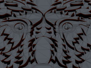 wolf cnc or keychain 3D Print Model