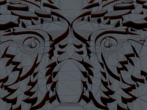 wolf cnc or keychain 3D Print Model