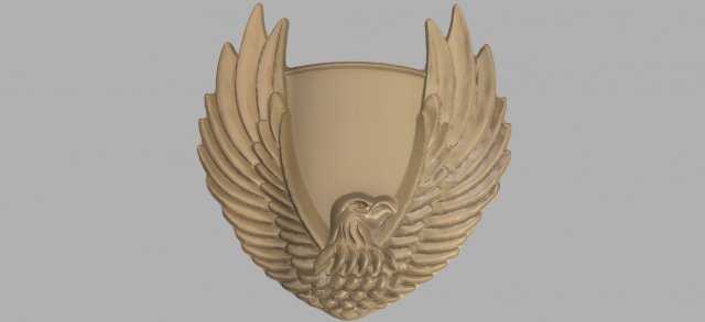 eagle cnc and keychain 3D-printmodel .c4d .max .obj .3ds .fbx .stl .blend 