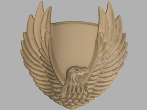 eagle cnc and keychain 3D Print Model