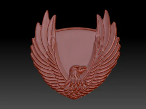 eagle cnc and keychain 3D Print Model