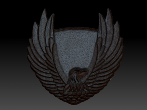 eagle cnc and keychain 3D-printmodel
