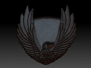 eagle cnc and keychain 3D Print Model