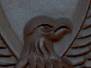 eagle cnc and keychain 3D-printmodel