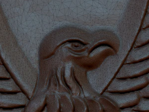 eagle cnc and keychain 3D Print Model