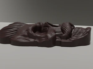 bearded skull 3D Model