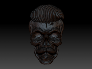 bearded skull 3D Модель