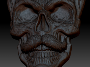 bearded skull 3D Модель