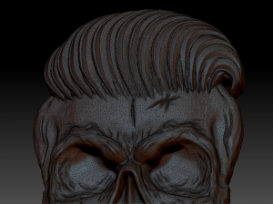 bearded skull 3D Модель