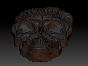 bearded skull 3D Модель