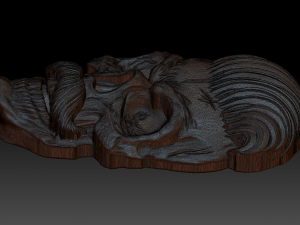 bearded skull 3D Модель