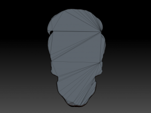 bearded skull 3D Модель