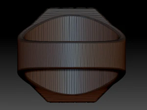 brutal bear ring 3D Print Model