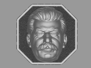 brutal joseph stalin ring 3D Print Model