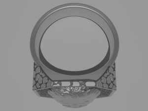 brutal joseph stalin ring 3D 打印模型