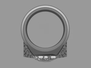 brutal joseph stalin ring 3D Print Model