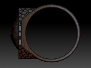 brutal joseph stalin ring 3D 打印模型