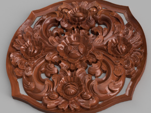 ornament sp2 cnc Modelo 3D