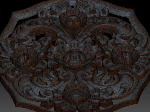 ornament sp2 cnc Modelo 3D