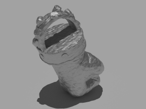 fist of strength pendant 3D 프린트 모델