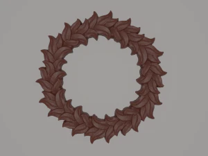 wreath of leaves 2 3D Model